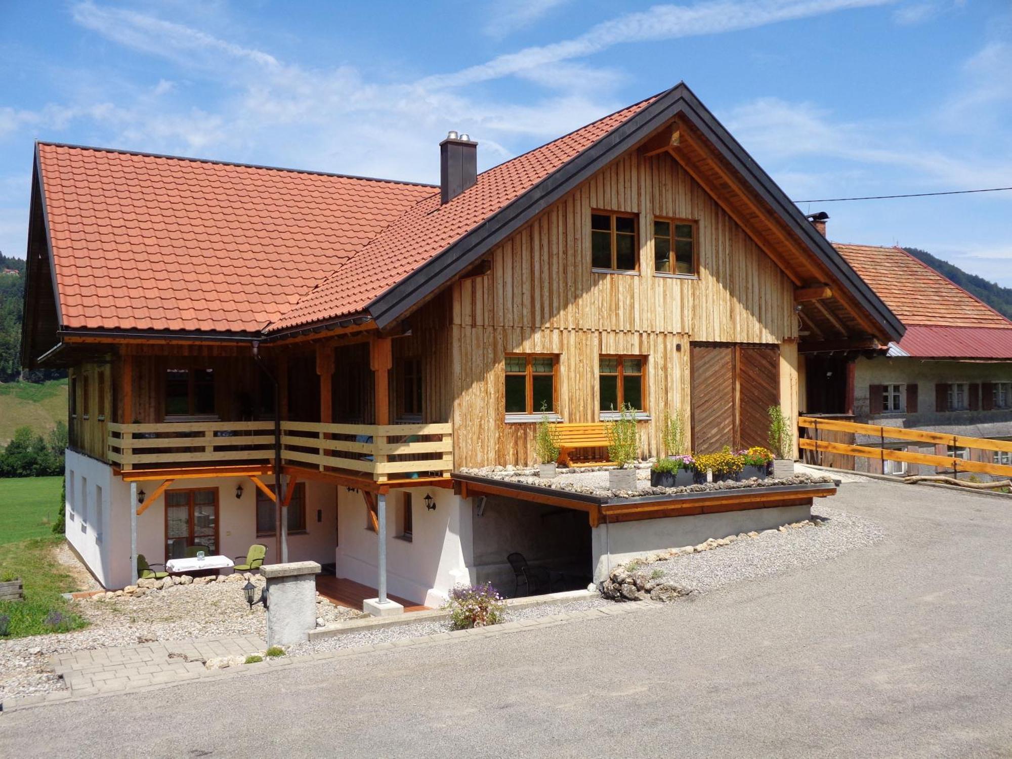 Ferienwohnung Am Waldrand, Ideal Fuer Bergsport Oberstaufen Exterior foto